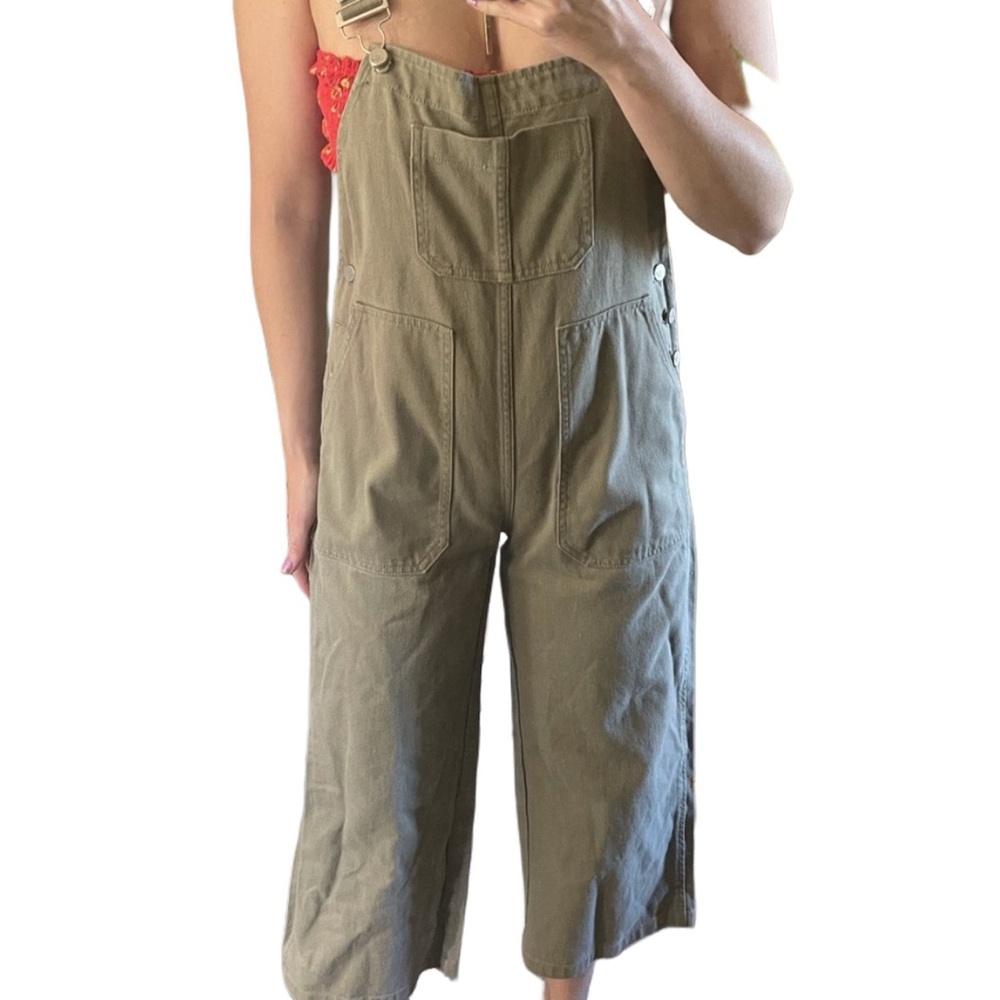 Nashville brown Overalls wide leg loose fit ankle medium 
Women’s